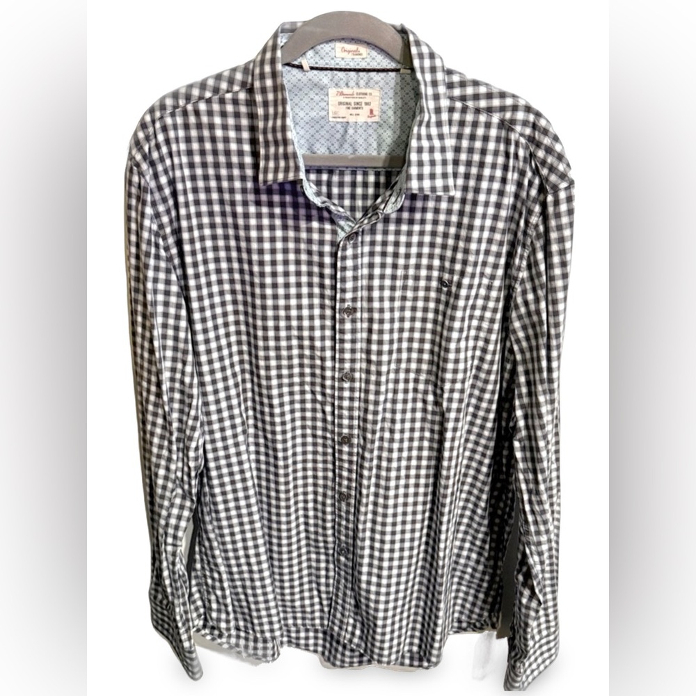 VINTAGE 7 Diamonds Men’s Button Up Shirt